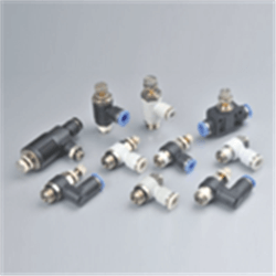 Speed Control Fittings Pneumatische Drosselrückschlagventil  Hiz Kontrol Fittingsleri 	Pneumatic Fittings	Pneumatische Fittings	Pnömatik Baglanti Elemanlari | Fittings